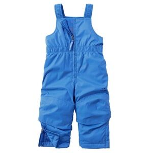 L.L. Bean Toddlers’ Cold Buster Snow Bib in Blue Size 12-18 Months
